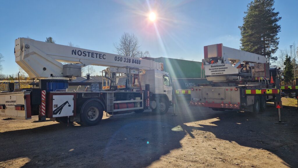 Nostetec Oy. Nostolava - autopalvelut 24h. Ympäri Suomen.